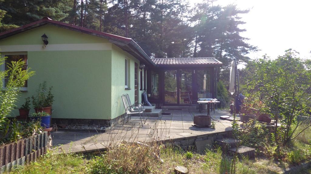 Bungalow Am Kuestrinsee Bei Lychen Kültér fotó
